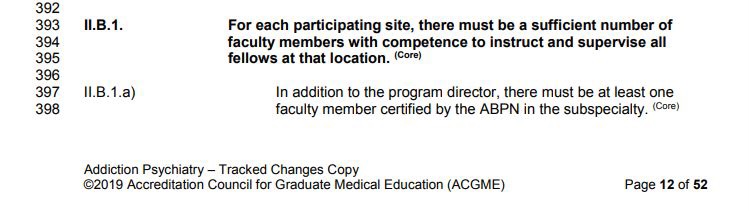  Section II.B.1. of ACGME