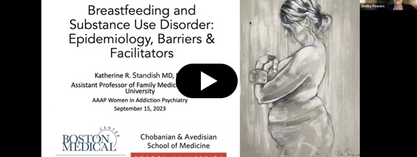 Supporting Women with a Substance Use Disorder in Breastfeeding webinar